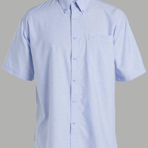 JB's  S/S OXFORD SHIRT   LT BLUE -S Thumbnail